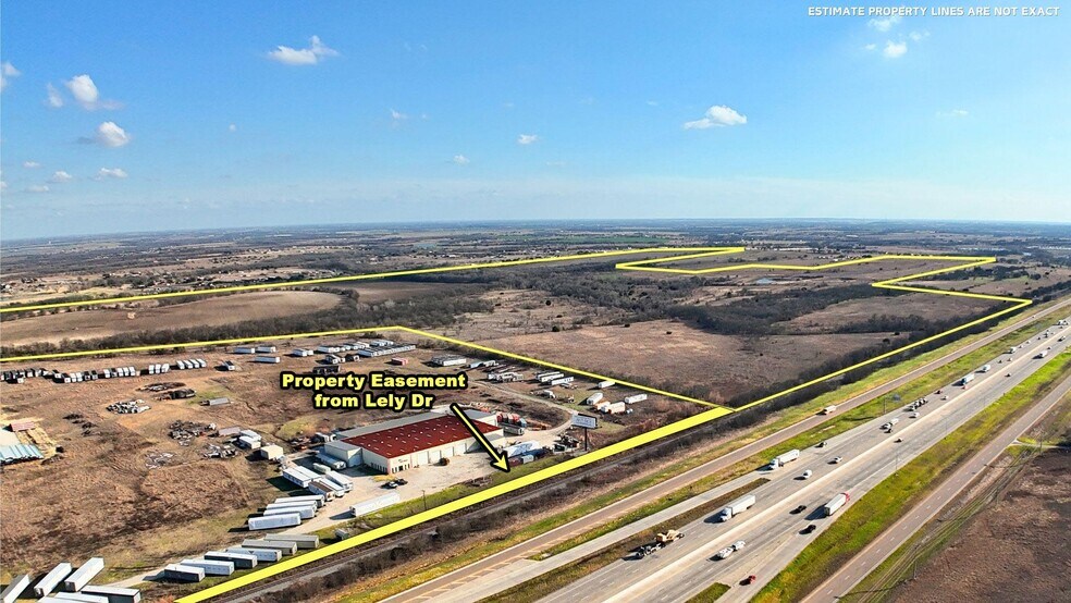 I-35 & Bottoms East Troy rd, Troy, TX for sale - Aerial - Image 2 of 5