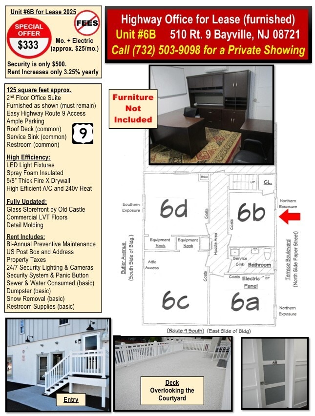 510 Atlantic City Blvd, Bayville, NJ for lease Interior Photo- Image 1 of 4