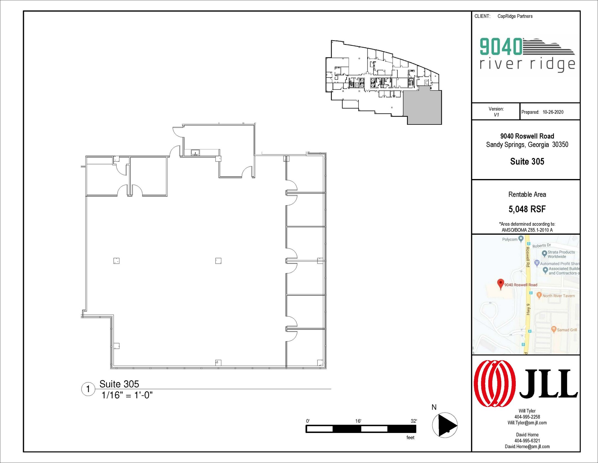 9040 Roswell Rd, Atlanta, GA à louer Plan d  tage- Image 1 de 1