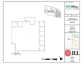 9040 Roswell Rd, Atlanta, GA à louer Plan d  tage- Image 1 de 1