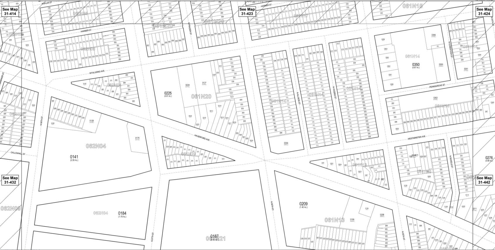 5522 Pearl St, Philadelphia, PA for sale Plat Map- Image 1 of 2
