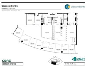 100 Crescent Centre Pky, Tucker, GA à louer Plan d’étage- Image 1 de 1