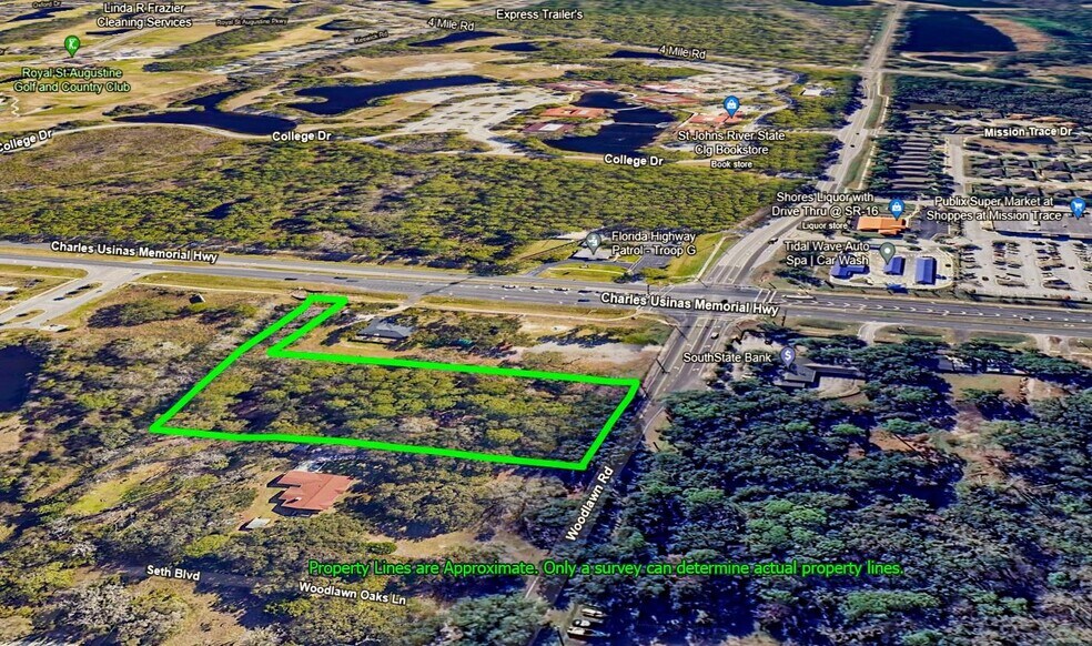 1770 Woodlawn Rd, Saint Augustine, FL à vendre - Photo du bâtiment - Image 2 de 14