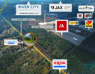 Plus de détails pour 15199 Main St N, Jacksonville, FL - Terrain à vendre