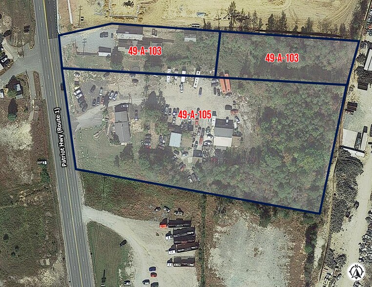 9017 Patriot Hwy, Fredericksburg, VA à vendre - Aérien - Image 1 de 6