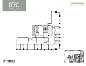 8080 N Central Expy, Dallas, TX à louer Plan d’étage- Image 1 de 5