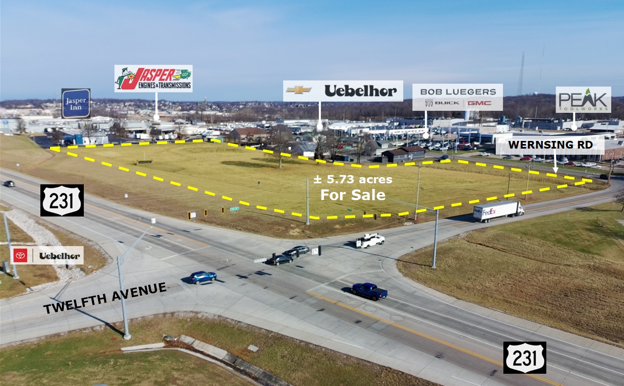 Wernsing Rd, Jasper, IN for sale Primary Photo- Image 1 of 3