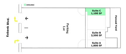 1616 Eubank Blvd NE, Albuquerque, NM for lease Site Plan- Image 2 of 3