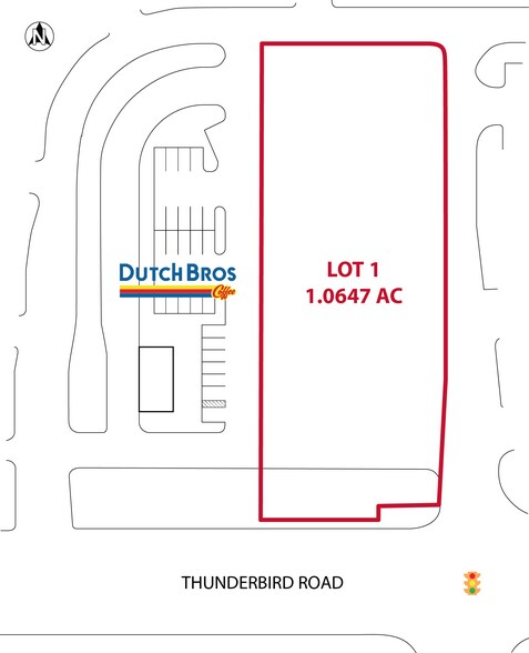 2810 Thunderbird Rd, Phoenix, AZ for lease - Site Plan - Image 1 of 2