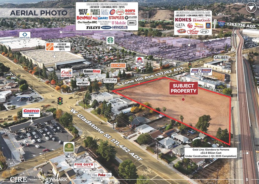 1332 S Lone Hill Ave, Glendora, CA à louer - Photo du bâtiment - Image 3 de 9