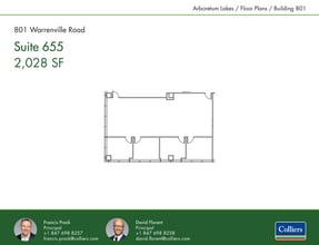 801 Warrenville Rd, Lisle, IL for lease Floor Plan- Image 1 of 1