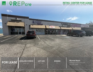 Plus de détails pour 1590 Lomaland Dr, El Paso, TX - Commerce de détail à louer