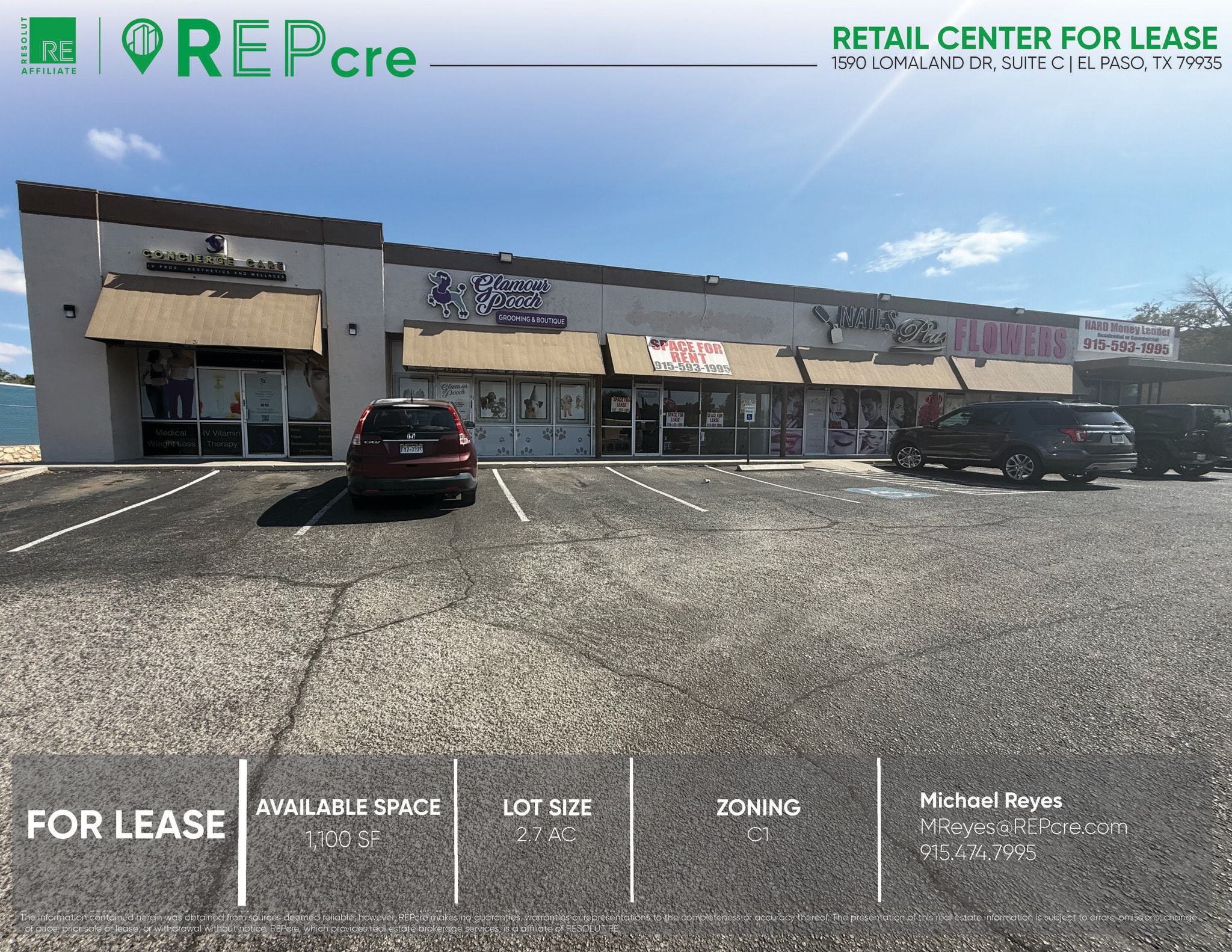1590 Lomaland Dr, El Paso, TX for lease Primary Photo- Image 1 of 7