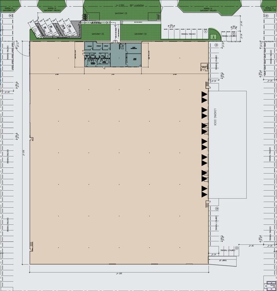 350 W Apra St, Compton, CA à louer - Plan de site - Image 3 de 3