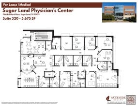 7616 Branford Pl, Sugar Land, TX à louer Plan d’étage- Image 1 de 1