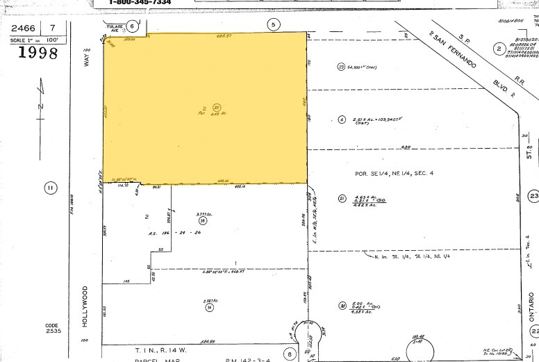 2950 N Hollywood Way, Burbank, CA à louer - Plan cadastral - Image 3 de 10