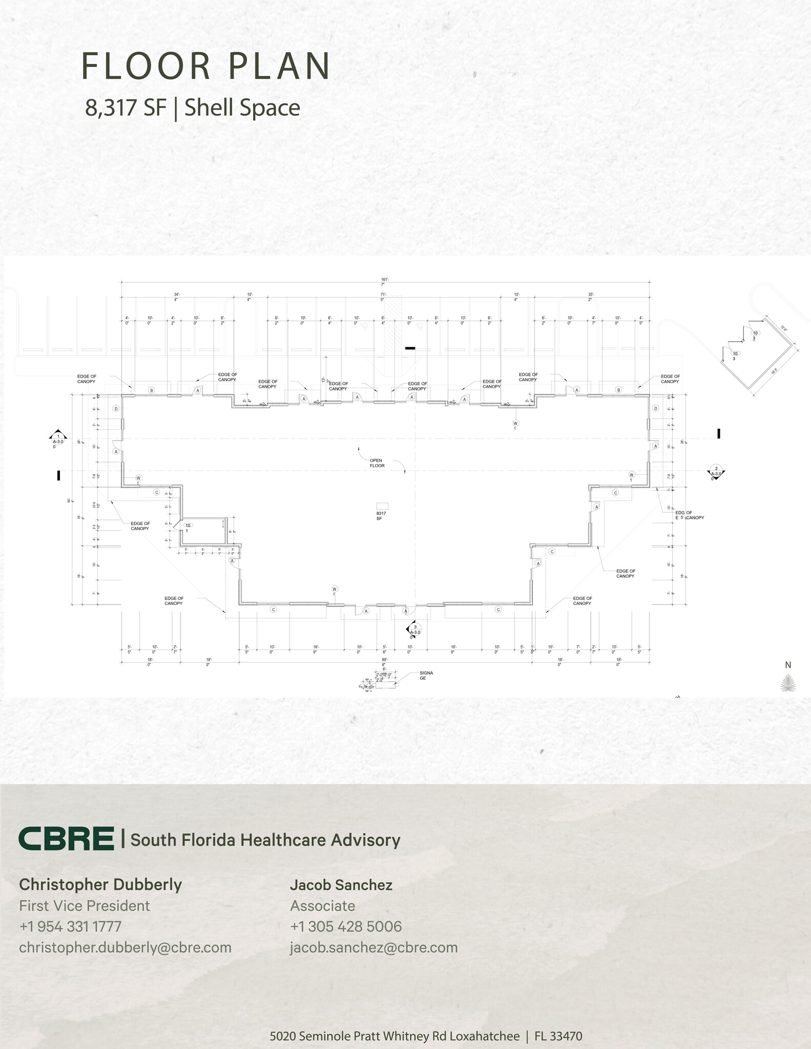 5020 Seminole Pratt Whitney, Loxahatchee, FL à louer Plan de site- Image 1 de 4
