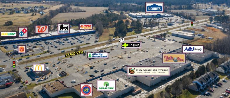 1627 Tappahannock Blvd, Tappahannock, VA à louer - Aérien - Image 2 de 4