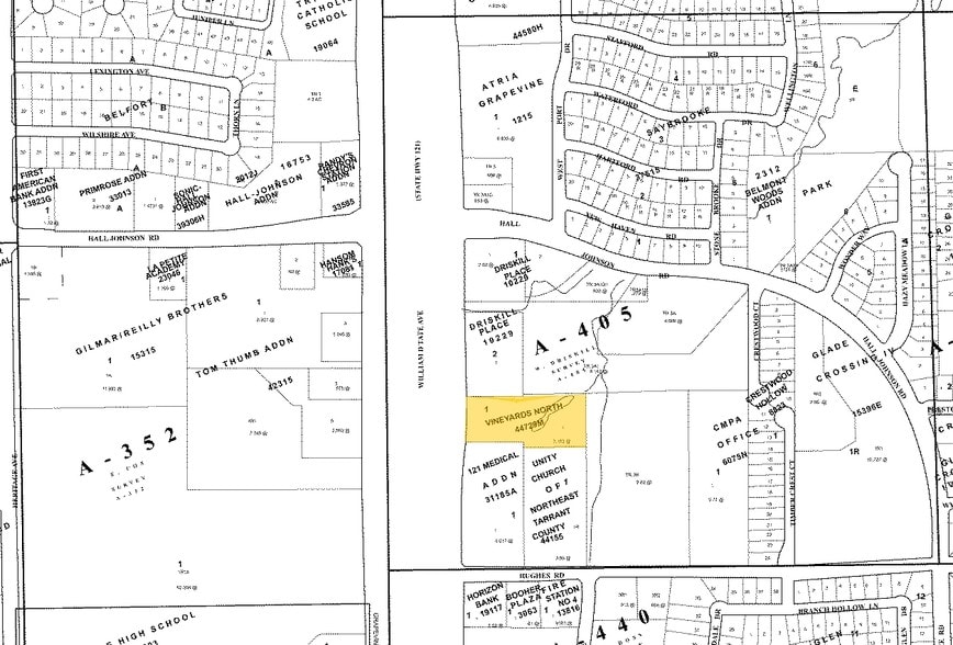4101 William D Tate Ave, Grapevine, TX for lease - Plat Map - Image 2 of 63