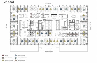 999 Peachtree St Ne, Atlanta, GA for lease Floor Plan- Image 1 of 11