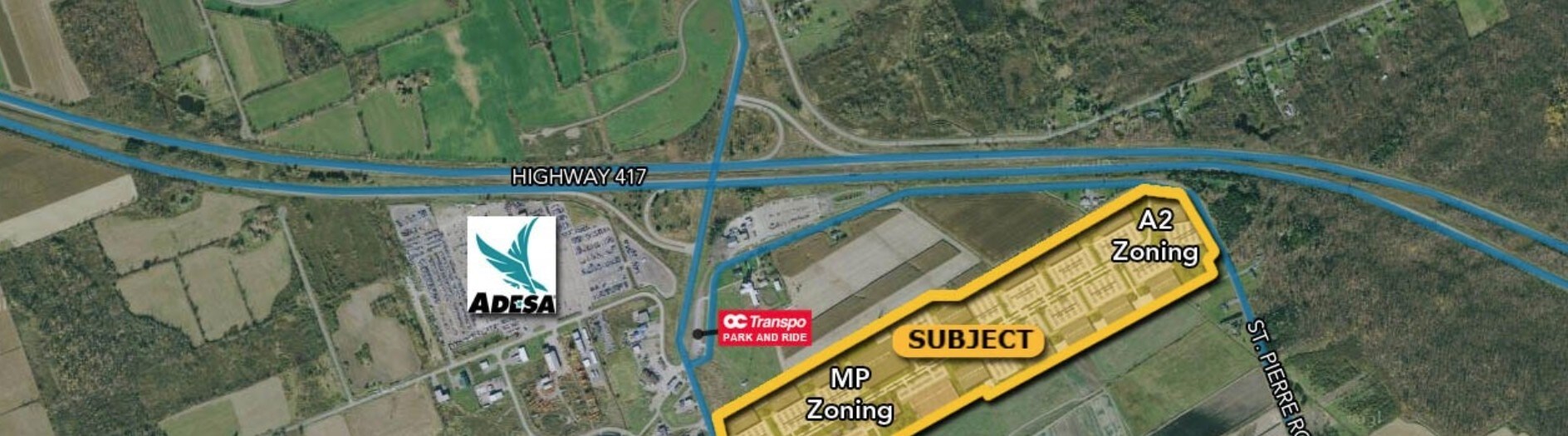 131 St Guillaume Rd, Russell, ON à vendre Aérien- Image 1 de 1