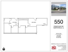 540-550 W Frontage Rd, Northfield, IL for lease Site Plan- Image 1 of 1