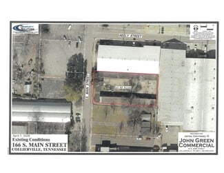 Plus de détails pour 166 S Main St, Collierville, TN - Terrain à vendre