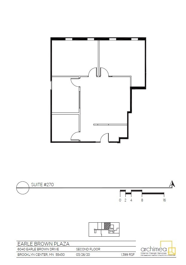 6040 Earle Brown Dr, Brooklyn Center, MN for lease Interior Photo- Image 1 of 1