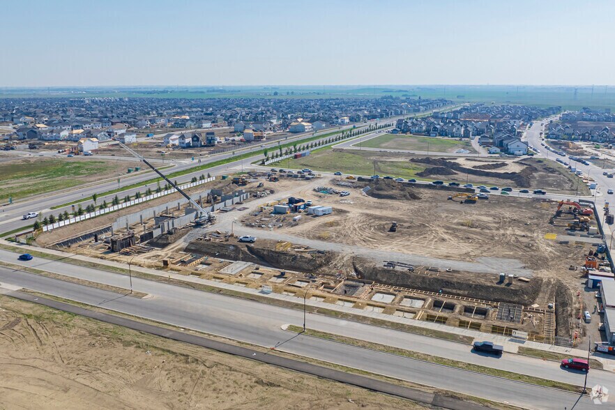 Rangeview Dr SE, Calgary, AB for lease - Aerial - Image 3 of 6