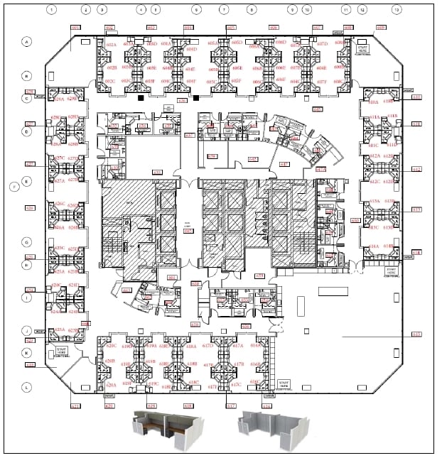 1221 Broadway, Oakland, CA for lease Floor Plan- Image 1 of 1