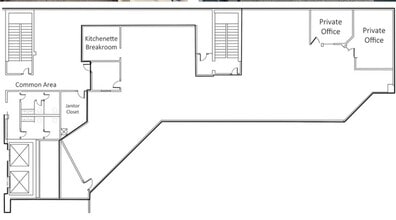 23 Public Square, Belleville, IL à louer Plan d’étage- Image 1 de 7