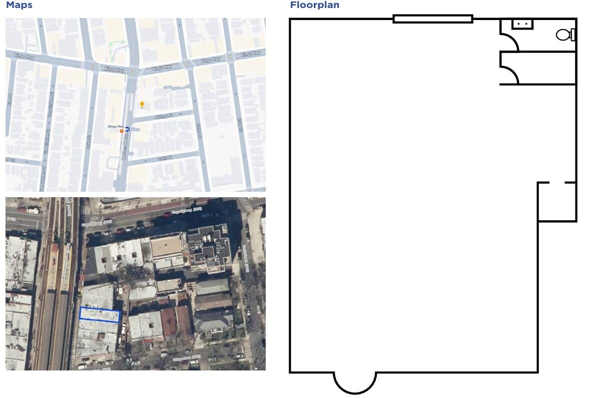 1997-2013 Mcdonald Ave, Brooklyn, NY for lease Floor Plan- Image 1 of 11