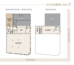 1399 Broadway, Burlingame, CA for lease Floor Plan- Image 1 of 1