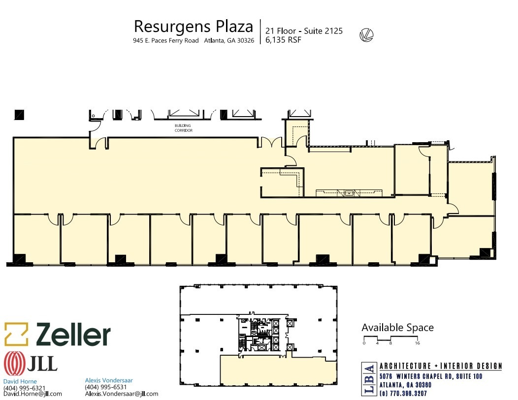 945 E Paces Ferry Rd NE, Atlanta, GA for lease Floor Plan- Image 1 of 1