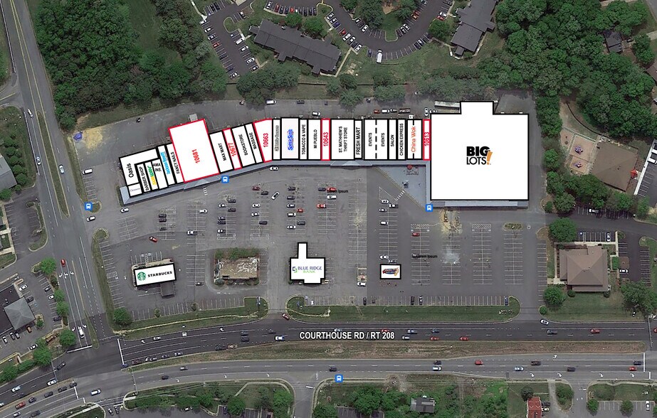 10600-10697 Courthouse Rd, Fredericksburg, VA à louer - Photo du bâtiment - Image 3 de 3