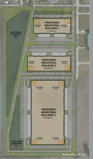 More details for 1357 Richton Rd, Crete, IL - Land for Sale