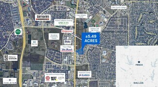 Plus de détails pour 4600 Preston Rd, Frisco, TX - Terrain à vendre