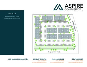 830 Julie Rivers Dr, Sugar Land, TX for lease Floor Plan- Image 2 of 3