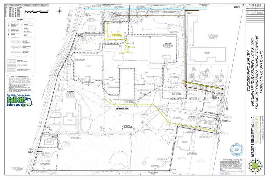 109 Westland Ave, Columbus, OH à vendre - Plan de site - Image 3 de 3