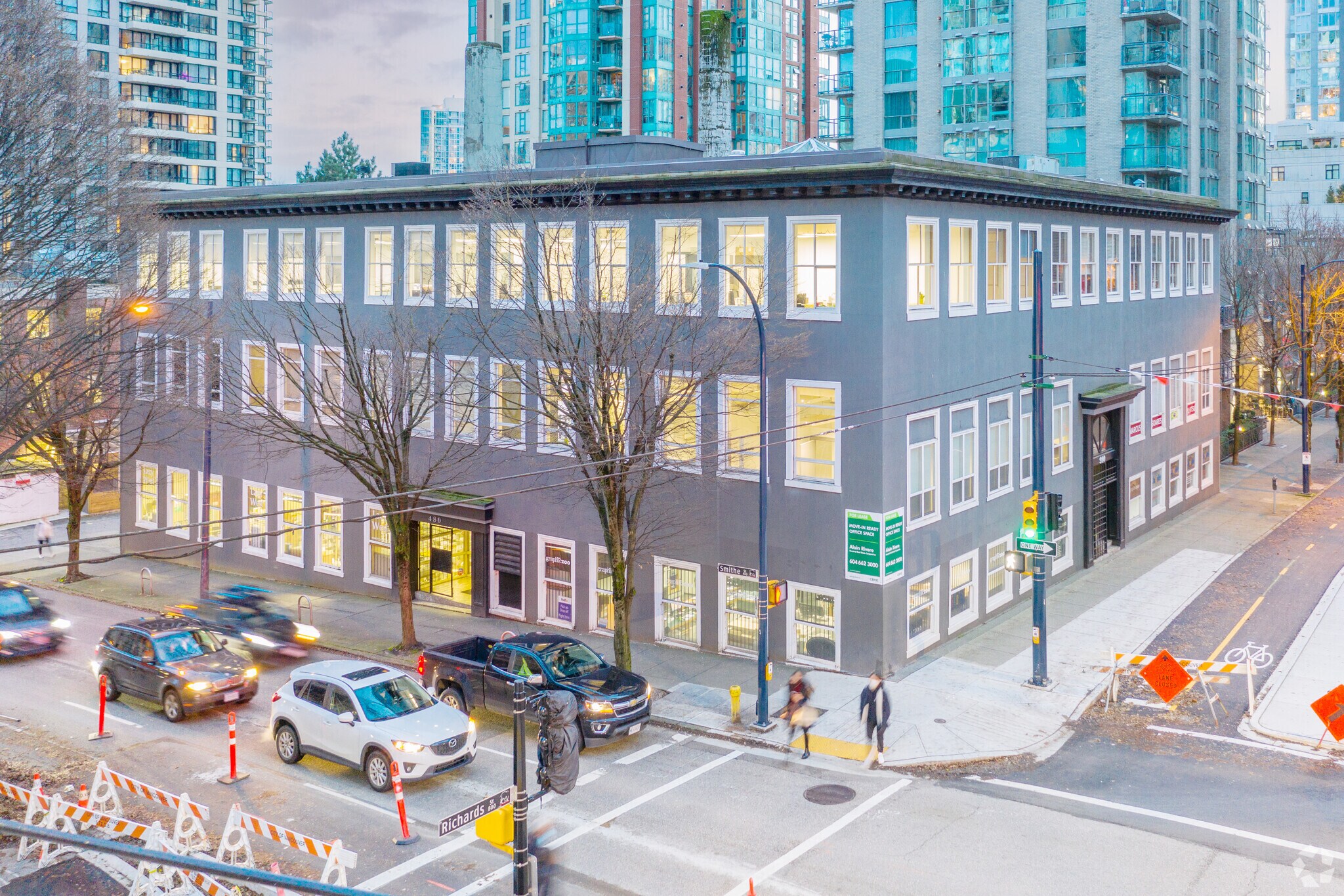 910 Richards St, Vancouver, BC à louer Photo du bâtiment- Image 1 de 4