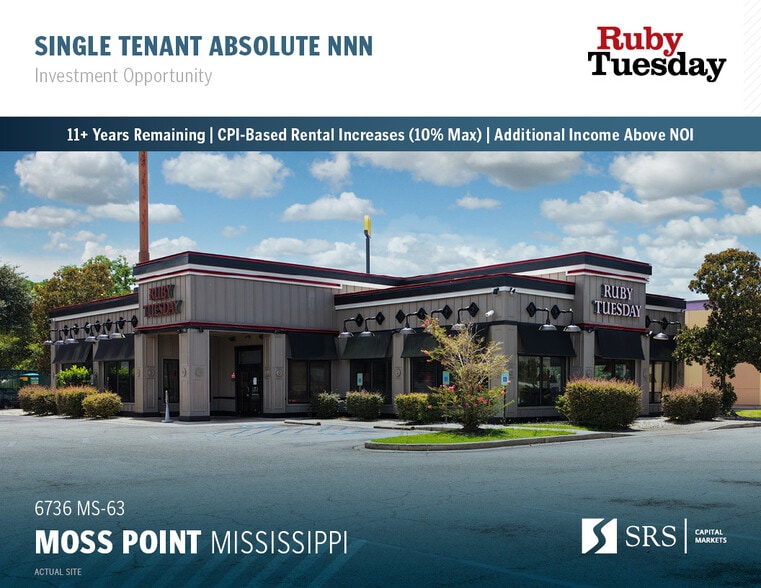 6736 Highway 63, Moss Point, MS for sale - Building Photo - Image 1 of 4
