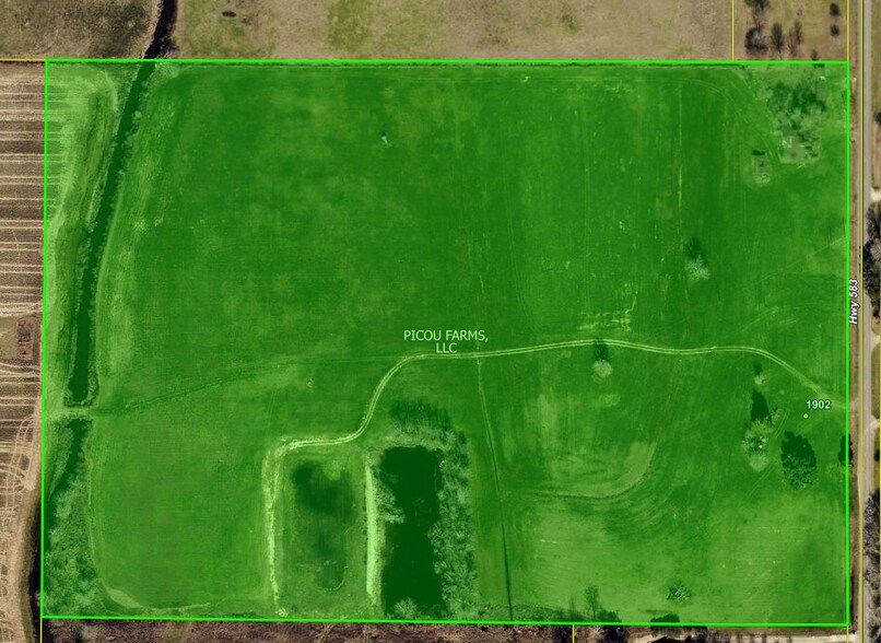 1902 Highway 583, Rayville, LA for lease - Aerial - Image 1 of 1