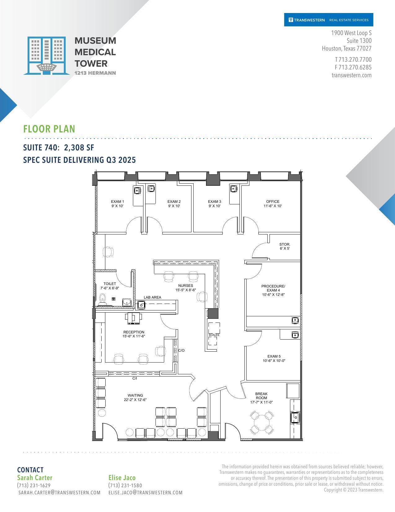 1213 Hermann Dr, Houston, TX for lease Floor Plan- Image 1 of 2