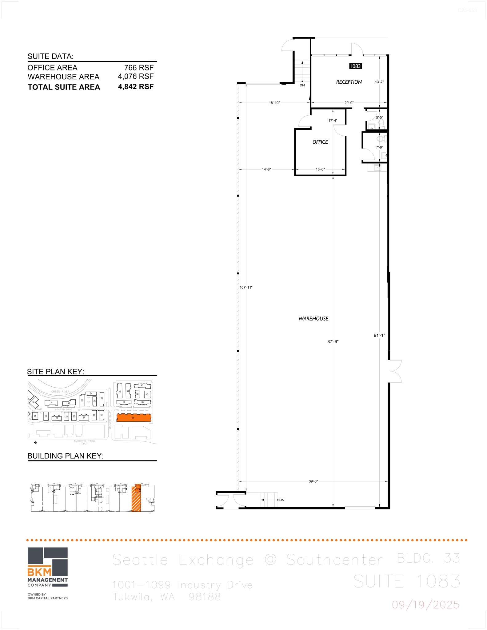 679-699 Strander Blvd, Tukwila, WA for lease Floor Plan- Image 1 of 1