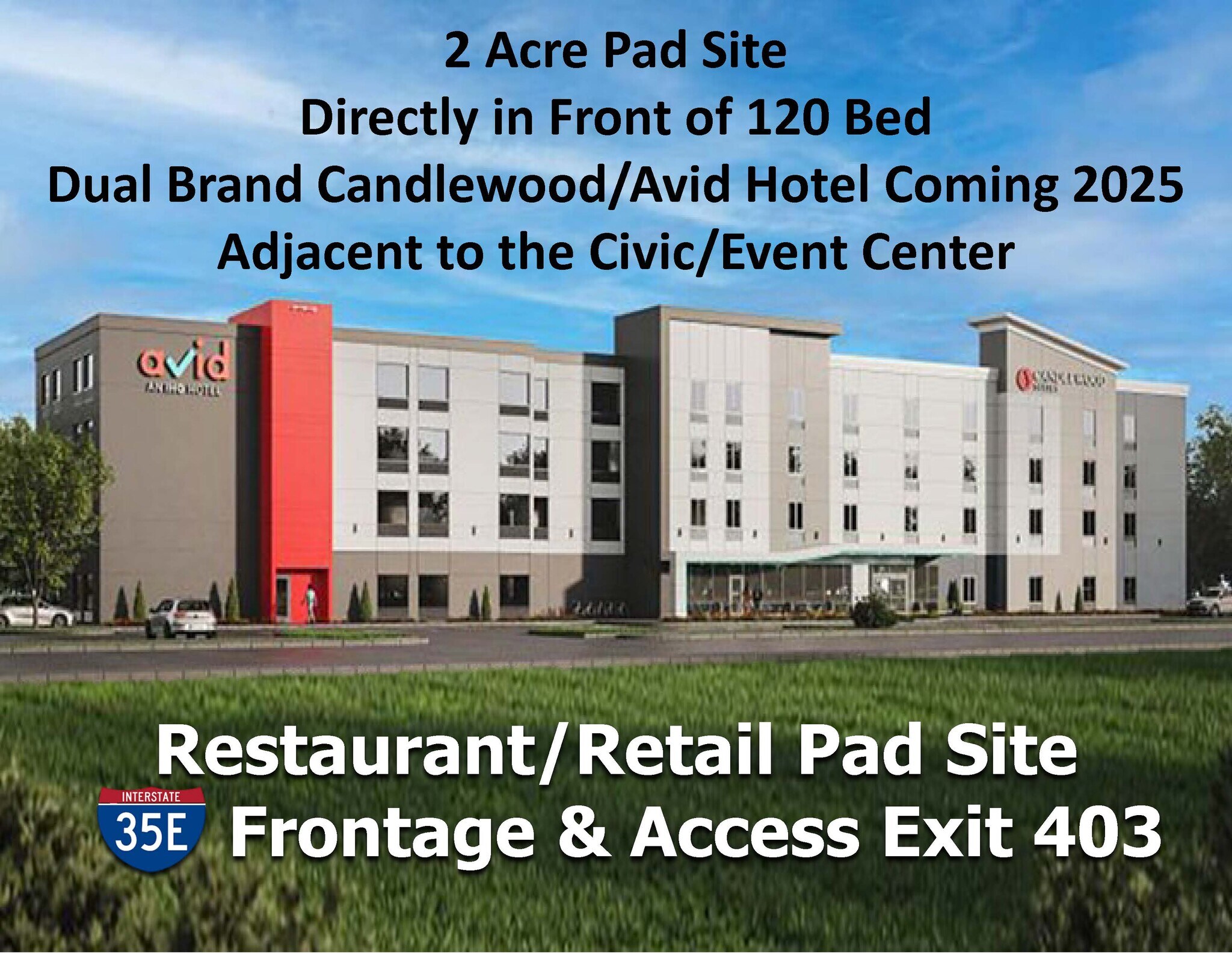 SEC I-35E & Alliance Blvd blvd, Waxahachie, TX à vendre Photo principale- Image 1 de 6