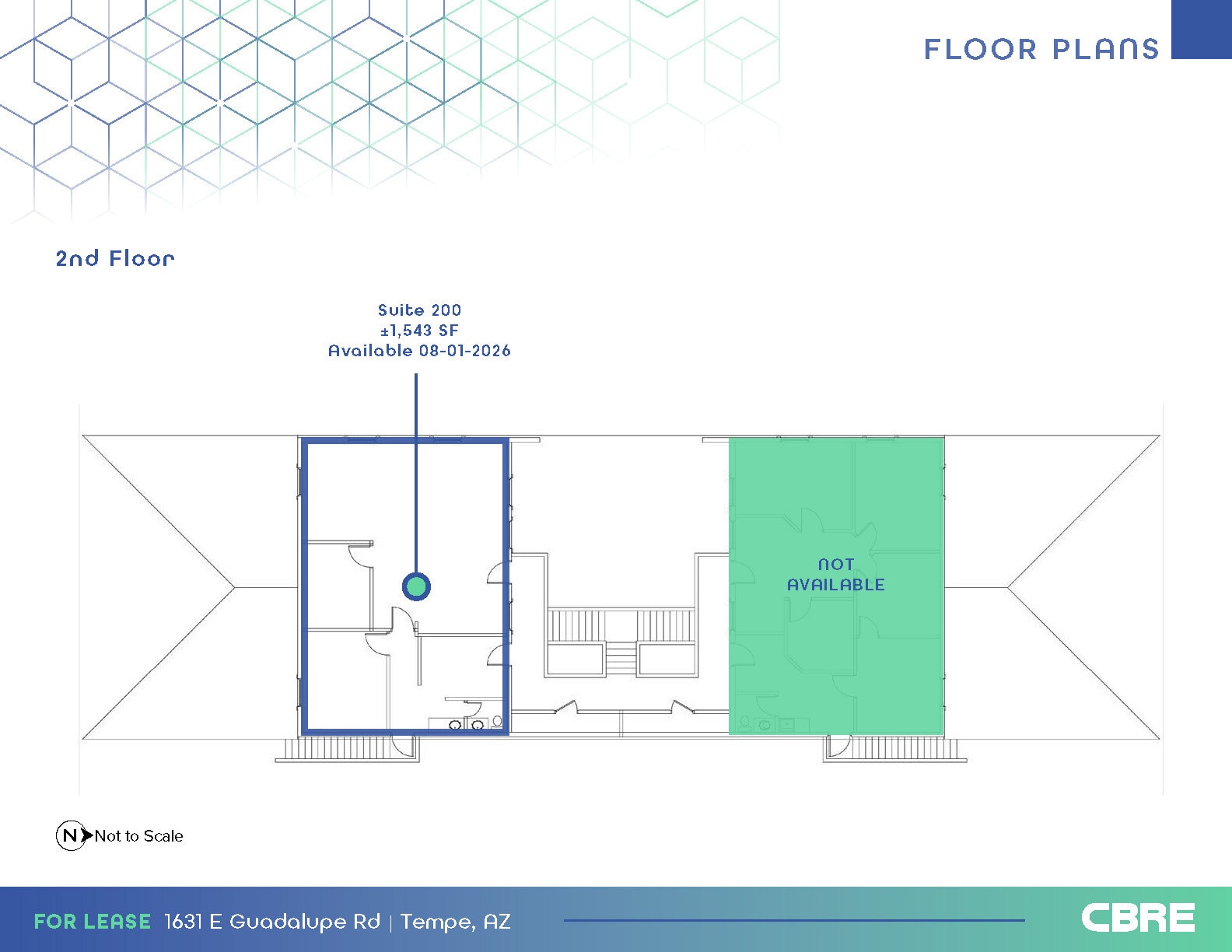 1631 E Guadalupe Rd, Tempe, AZ for lease Floor Plan- Image 1 of 1