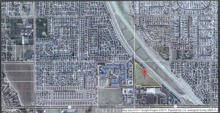 New Chicago Ave, Hemet, CA - Aerial  map view