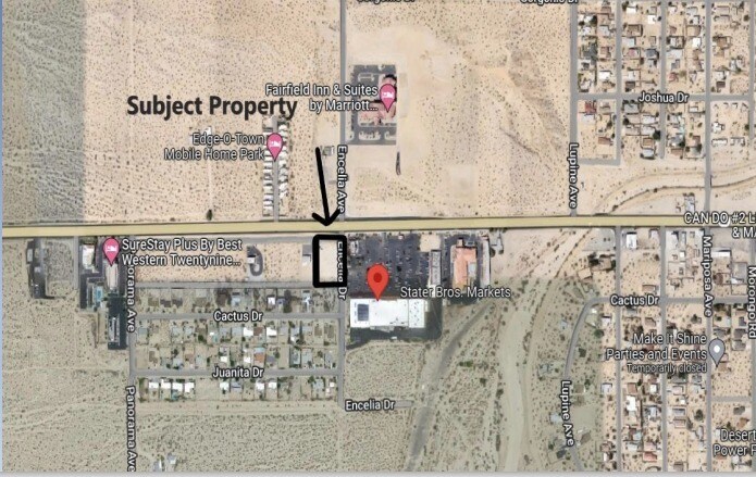 29 Palms Hwy, Twentynine Palms, CA for lease - Building Photo - Image 1 of 7