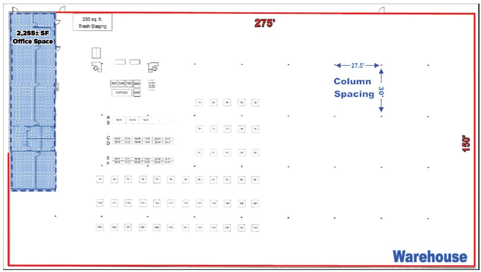 5400 SW 33rd St, Oklahoma City, OK for lease Floor Plan- Image 1 of 1