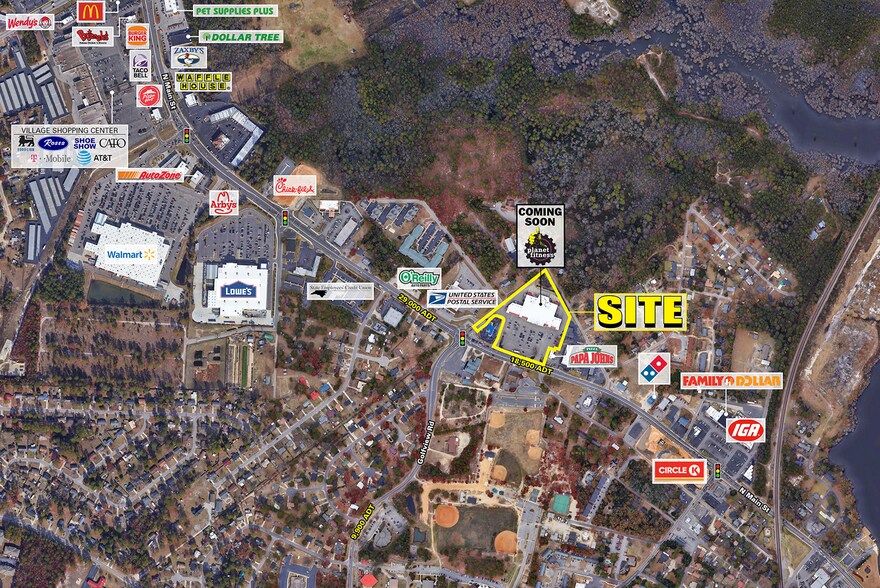 3333 N Main St, Hope Mills, NC à louer - Aérien - Image 1 de 5